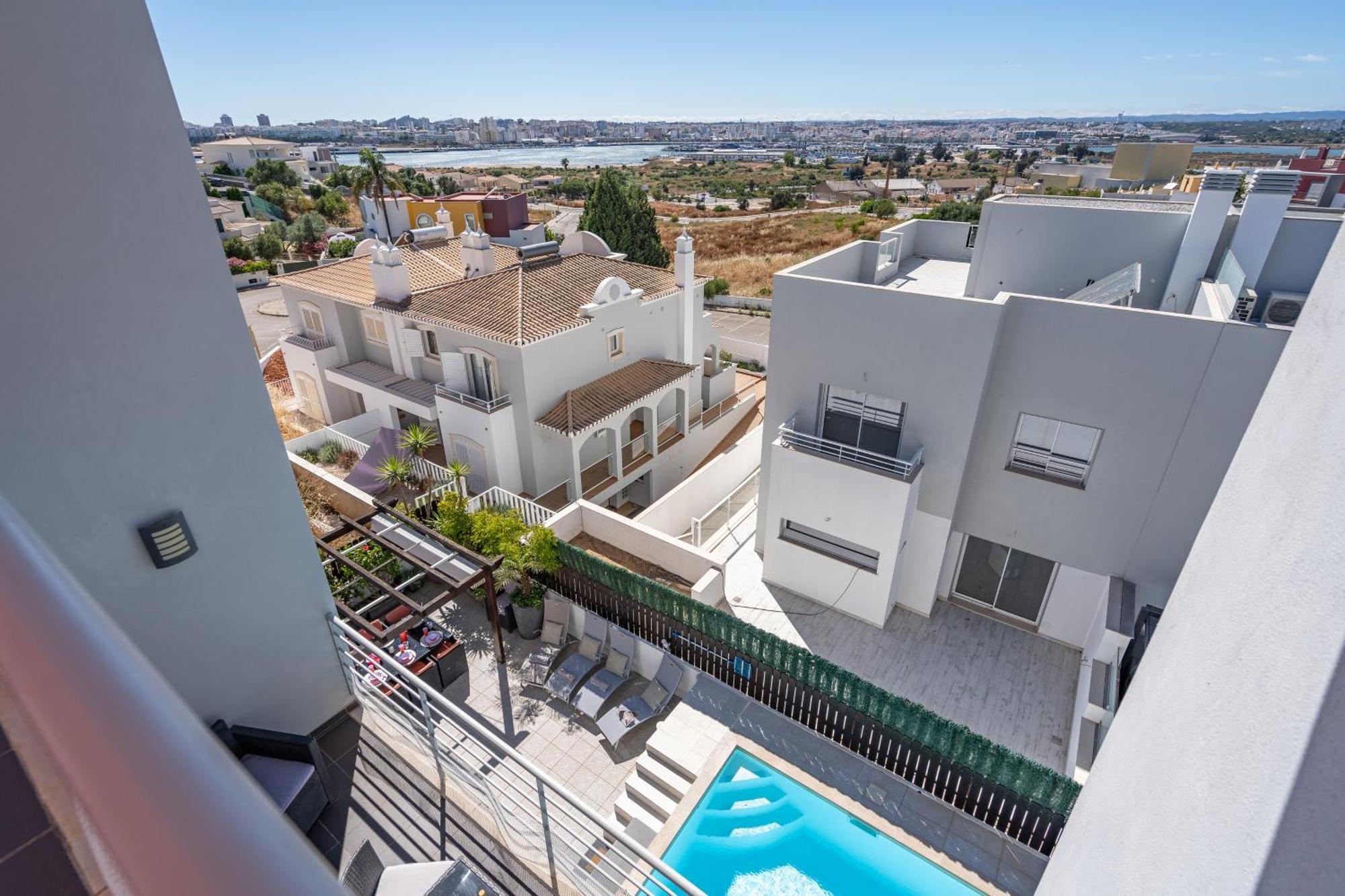 Vila Cantinho Algarvio Vista Rio Ferragudo  Esterno foto